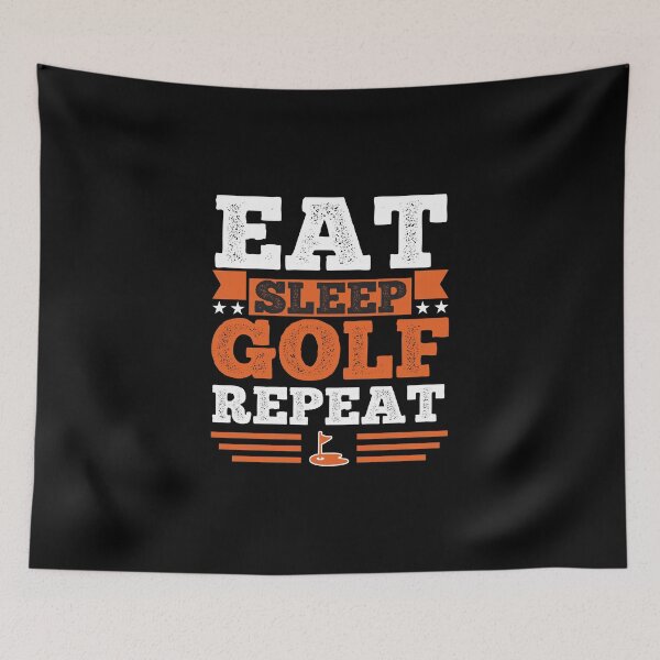 Item preview, Golf. Eat. Sleep designed and sold by orlumbuspirate.