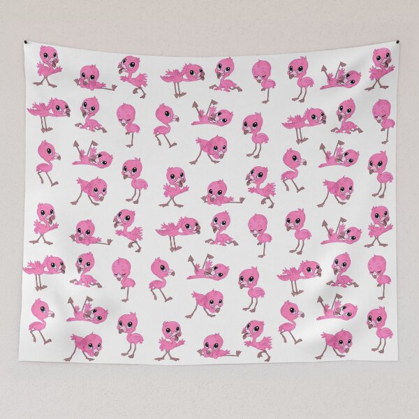 Item preview, baby flamingos designed and sold by Dahache's Design.