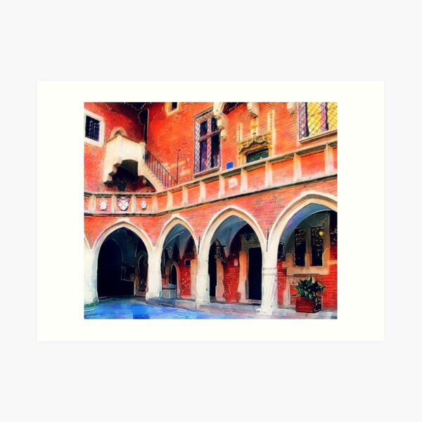 Cracow Collegium Maius Art Print