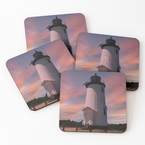 Item preview, Sunset at Cape Pogue Lighthouse designed and sold by Andrea Swiedler.