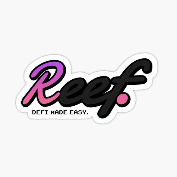 Reef Finance Sticker