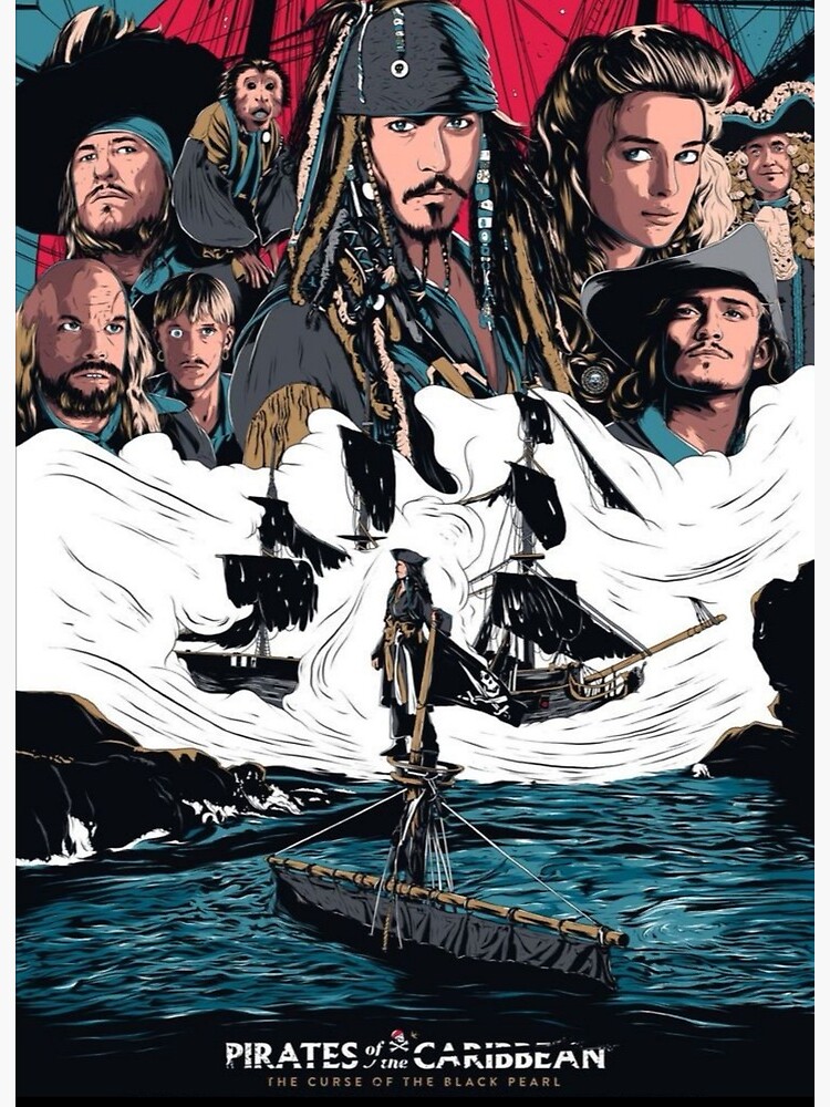 Pirates of the Caribbean the Curse of the Black Pearl Magnet 