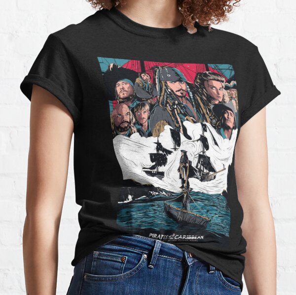 Pirates of the Caribbean the curse of the Black Pearl Classic T-Shirt