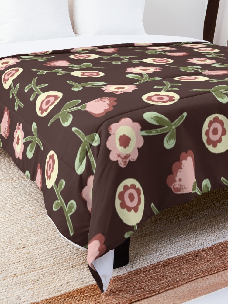 Alternative Ansicht von Flower meadow Tagesdecke