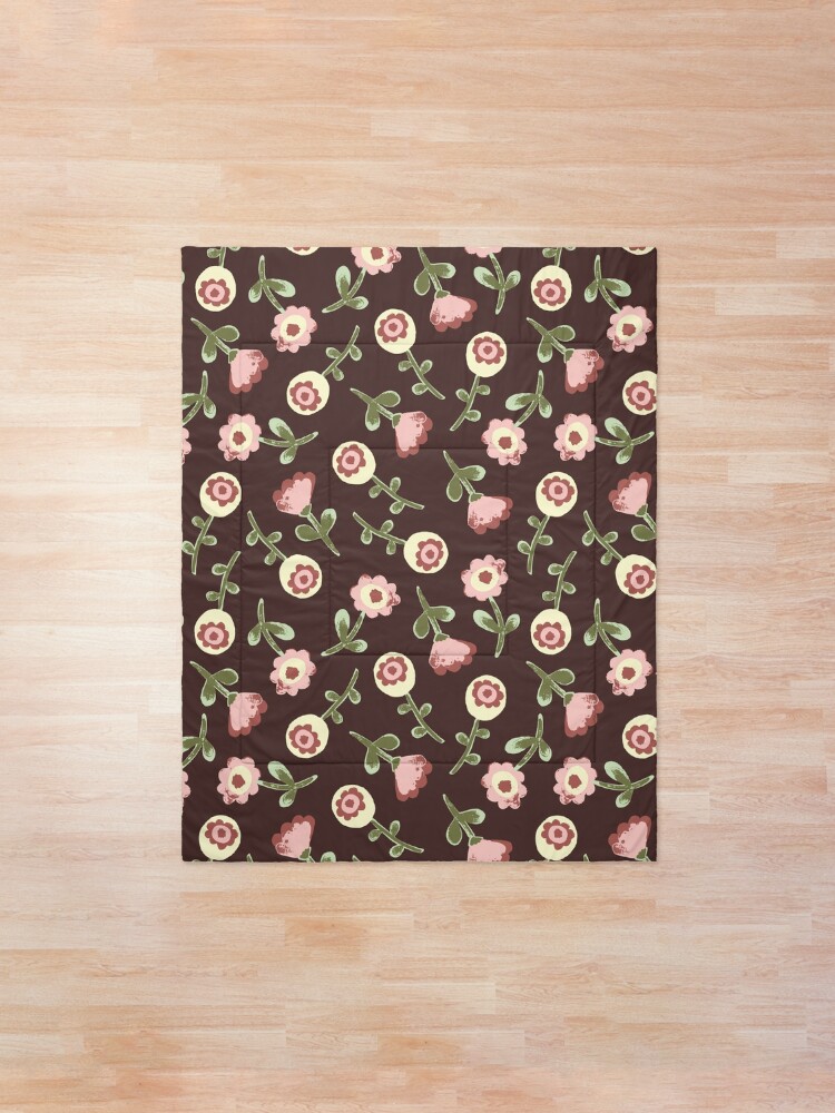 Alternative Ansicht von Flower meadow Tagesdecke