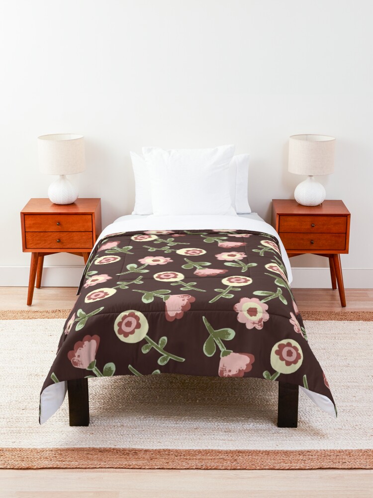 Alternative Ansicht von Flower meadow Tagesdecke