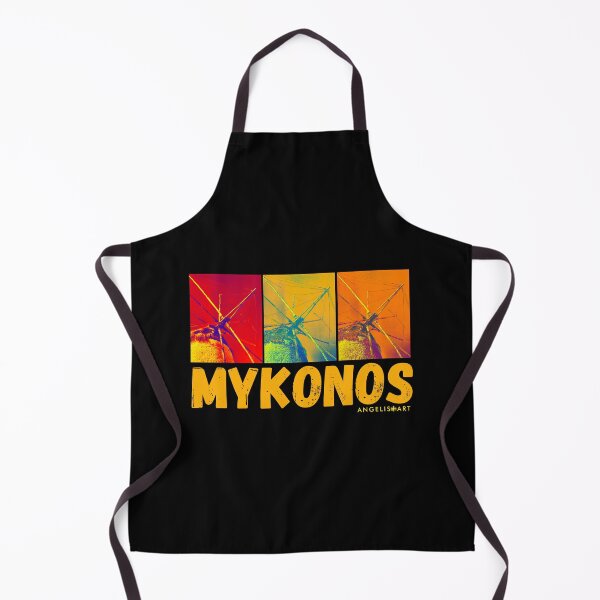 Item preview, Mykonos windmills pop art edition designed and sold by angelisart.