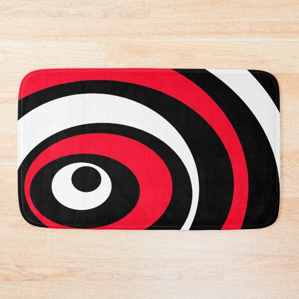 Item preview, Abstract pattern - red, white and black. designed and sold by K.S ART.