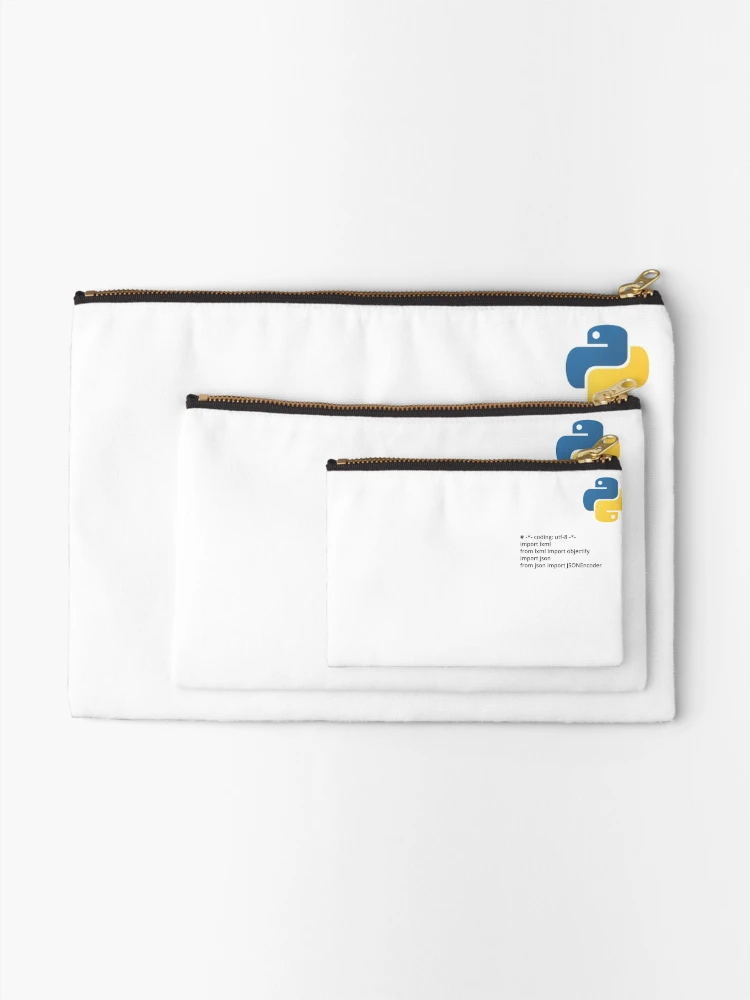 Thumbnail 2 of 4, Zipper Pouch, Python designed and sold by cosito.