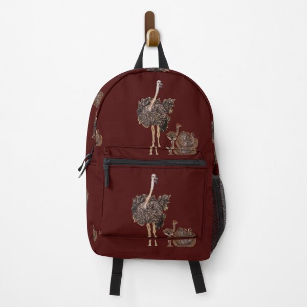 Item preview, Ostrich mom with children designed and sold by DCSMKreativ.