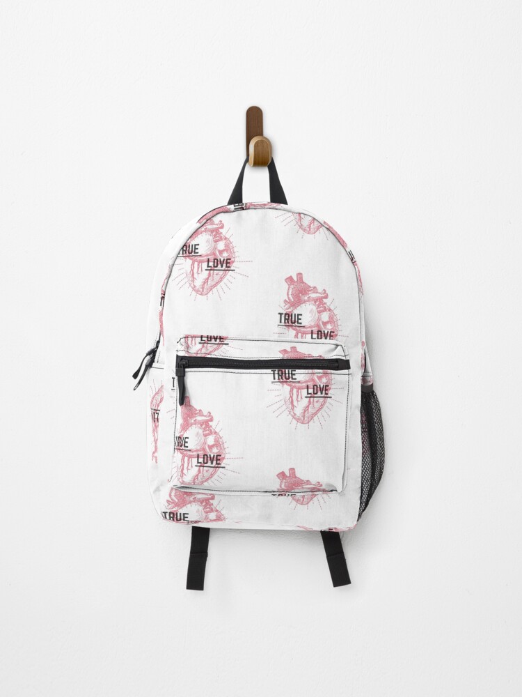 Thumbnail 1 of 3, Backpack, Heart designed and sold by VioletBear.