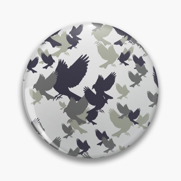 Item preview, Birding Camo Grey designed and sold by geoji.
