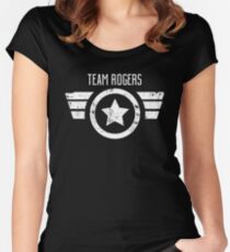 Team Rogers - Civil War Women's Fitted Scoop T-Shirt