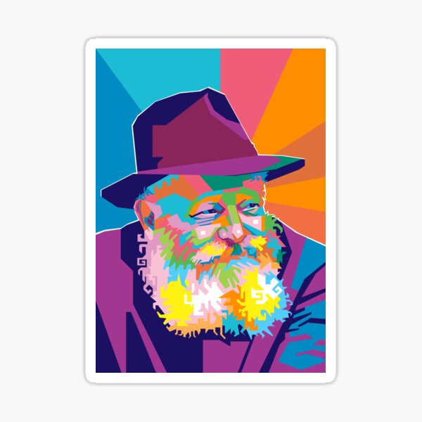 Item preview, Menachem Mendel Schneerson designed and sold by Javakun.