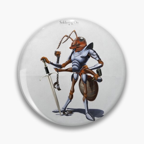 Item preview, Soldiering On designed and sold by rob art | illustration.