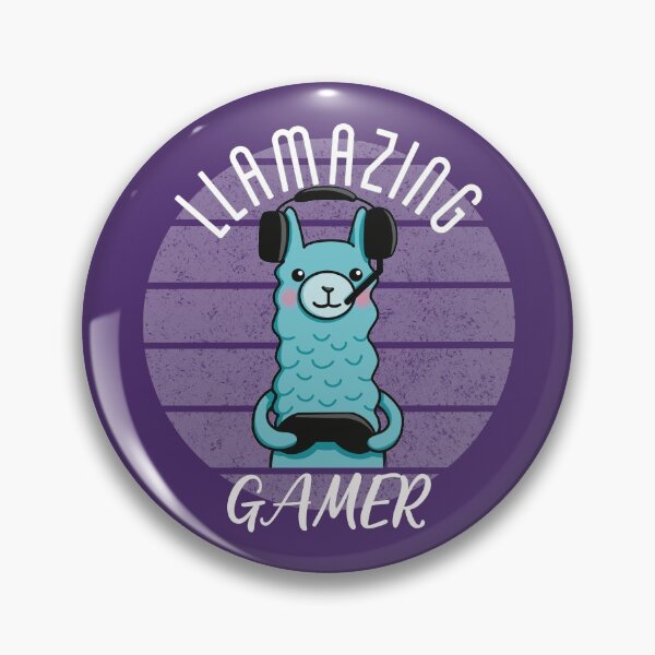 Item preview, Llamazing Gamer Llama Gaming Pun designed and sold by Funful.