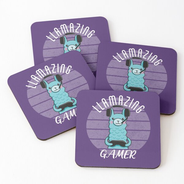 Item preview, Llamazing Gamer Llama Gaming Pun designed and sold by Funful.