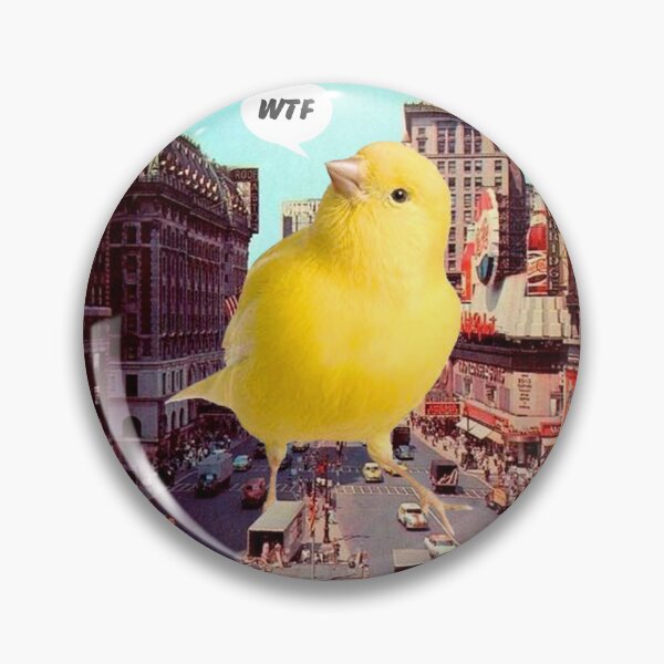 Item preview, WTF // Canary Bird en Nueva York designed and sold by MsGonzalez.
