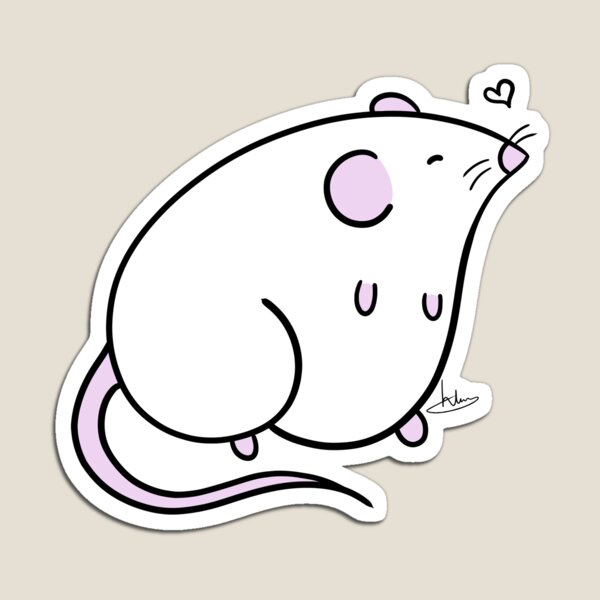Kawaii Fat Rat Stickers 45 Pieces – omgkawaii
