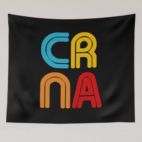 Item preview, CRNA Retro Nurse Anesthetist designed and sold by zareworks.