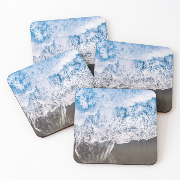 Item preview, Blue and white beach shore designed and sold by Tanuja  Sharma.