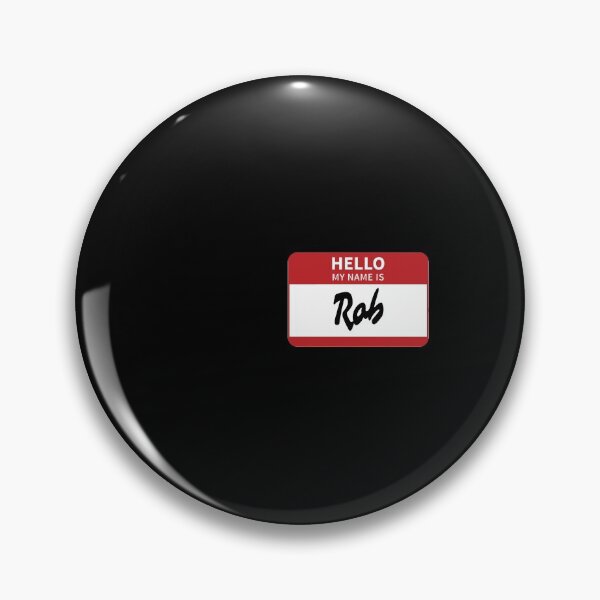 Item preview, Rob Name Tag designed and sold by Free Shipping ✨ TODAY ONLY!.