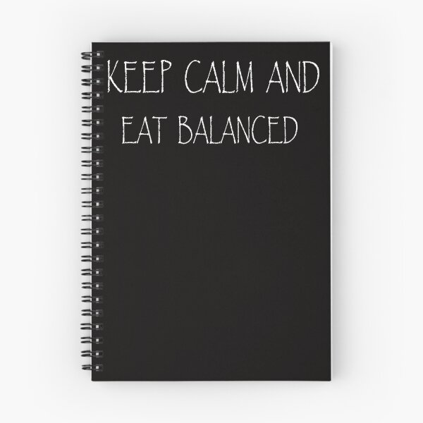 Item preview, Keep Calm and Eat Balanced designed and sold by Archaqiy.