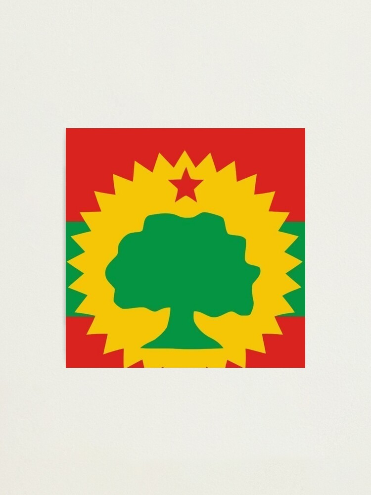Oromo Flag | Photographic Print