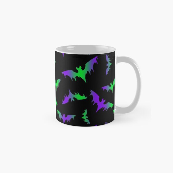 Fledermaus lila grün Tasse (Standard)