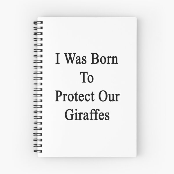 Item preview, I Was Born To Protect Our Giraffes  designed and sold by supernova23.