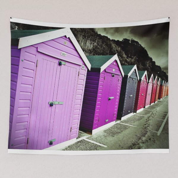 Item preview, Bournemouth Beach Huts Dorset England UK designed and sold by AndyEvansPhotos.