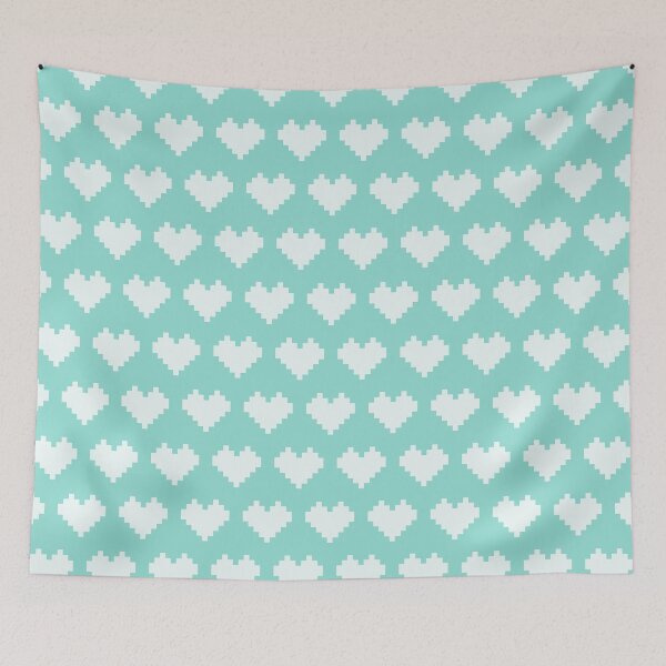 Item preview, 8-bit Heart in Pastel Blue designed and sold by Vincent White.