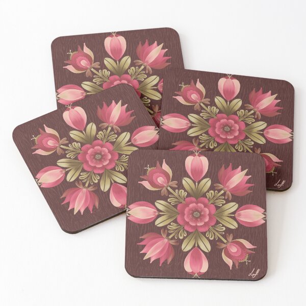 Item preview, Floral Folk Art  designed and sold by LindaJoanne4.
