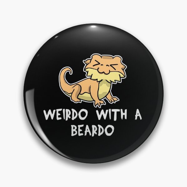 Item preview, Lizard Weirdo With A Beardo bearded dragon gift designed and sold by Mesyo.