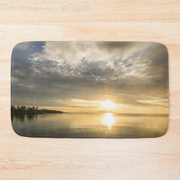 Item preview, Morning Glory - Toronto Skyline Under a Brilliant Sunrise designed and sold by Georgia Mizuleva.