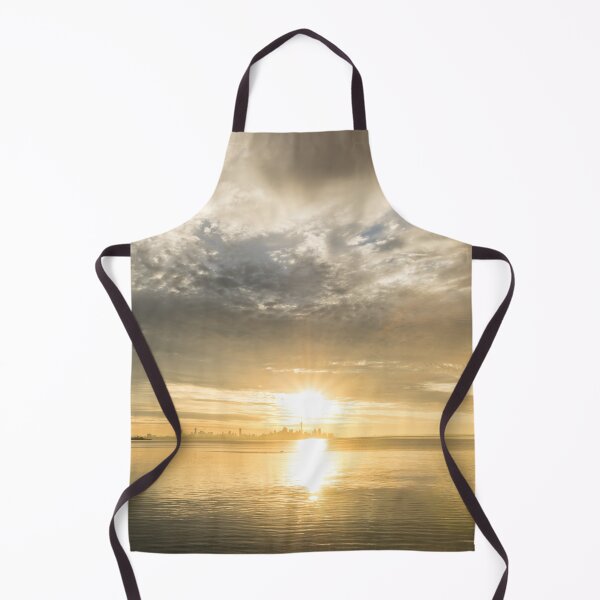 Item preview, Morning Glory - Toronto Skyline Under a Brilliant Sunrise designed and sold by Georgia Mizuleva.