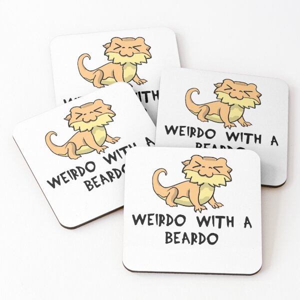 Item preview, Lizard Weirdo With A Beardo bearded dragon gift designed and sold by Mesyo.