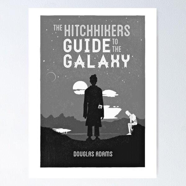 The Hitchhiker's Guide to the Galaxy Poster Metal Tin  