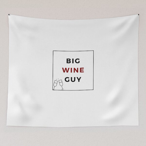 Item preview, big wine guy designed and sold by AndrewTcreator.