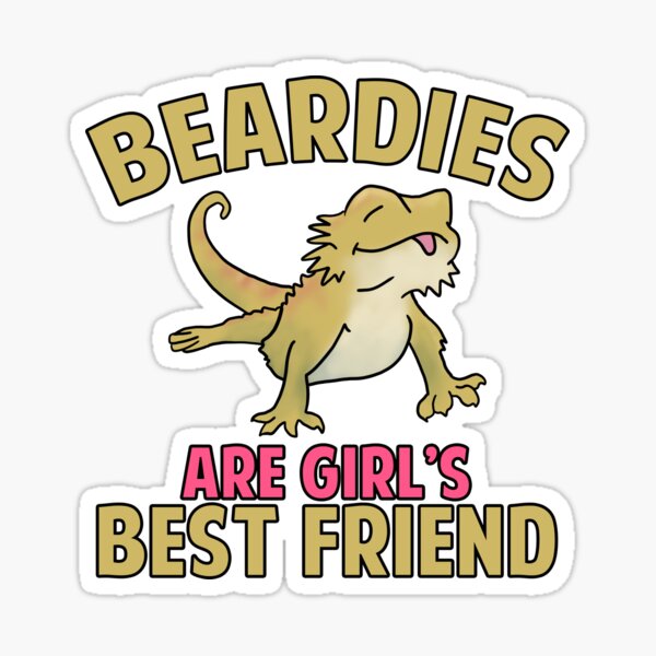 Item preview, Lizard Beardies Are Girl's Best Friend Dragon designed and sold by Mesyo.