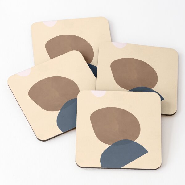 Item preview, Abstract Shapes, Mid Century, Nordic Art Print designed and sold by technicolorable_art.