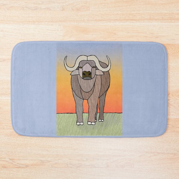 Item preview, Cape Buffalo In The Sunset designed and sold by RVHudson.