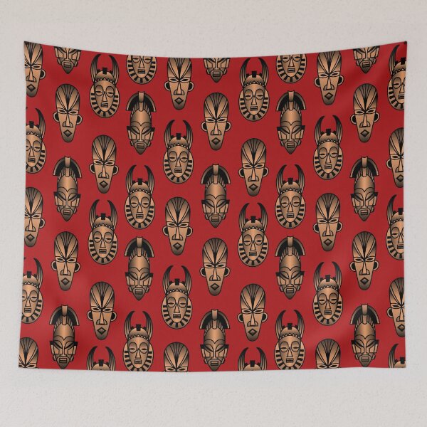 Item preview, African Masks designed and sold by Maryna Riabko.