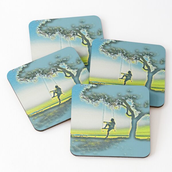 Item preview, GALATHI Sunset Swing Green - Relaxing Time designed and sold by Galathi Designs.