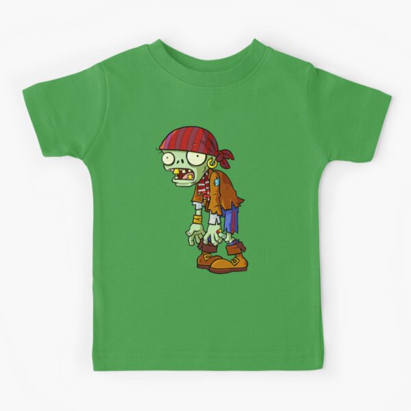 Plants Zombie Pirate face design I Plants vs zombies Kids T-Shirt