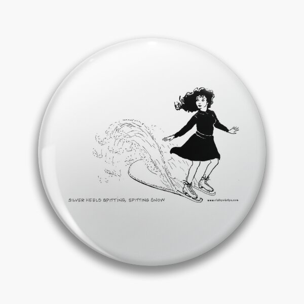 Item preview, Under Ice - Silver Heels Spitting, Spitting Snow designed and sold by Claireobrienart.