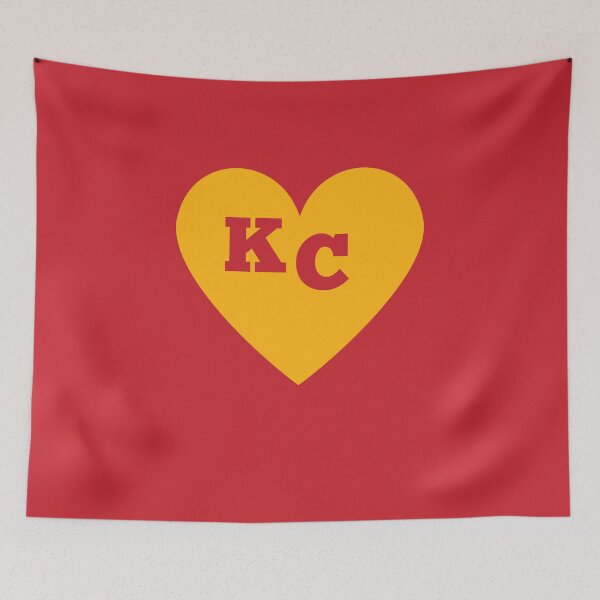 Item preview, I Love Kansas City Cute Heart KC Football  designed and sold by The Full Cart.