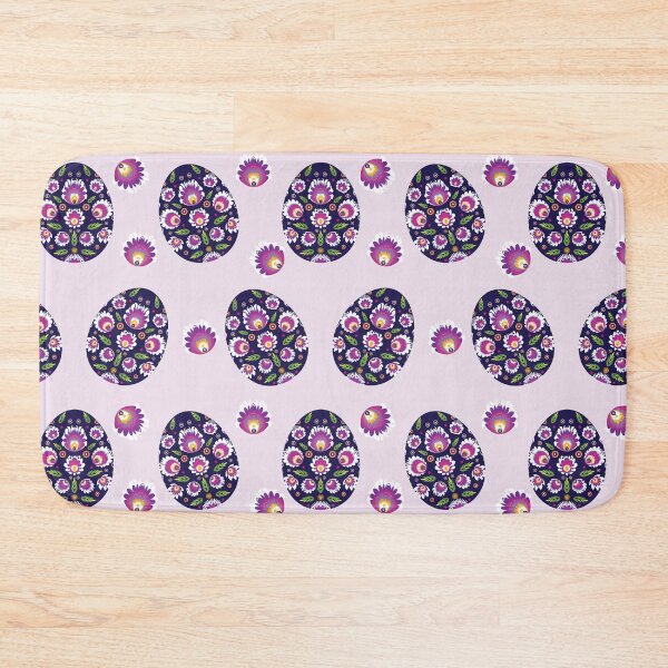 Item preview, Easter Greetings with Purple folklore Pysanka  designed and sold by FK-UK.