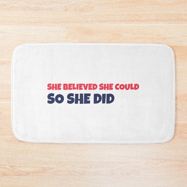 Item preview, She Delieved She Could So She Did designed and sold by Wachi-A.