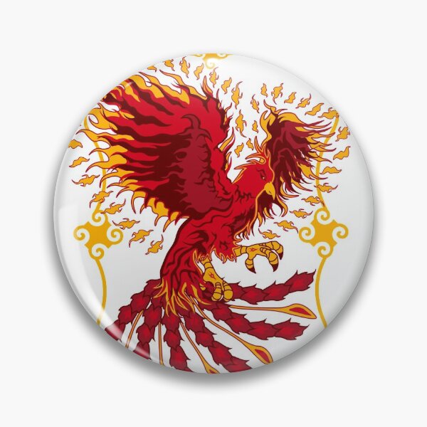 Item preview, Japanese Lucky Fiery Phoenix designed and sold by Ronchie.